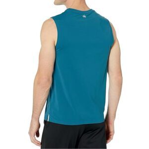 Alo Yoga Idol Tank Mineral Blue Sleeveless Performance Top Men’s Large